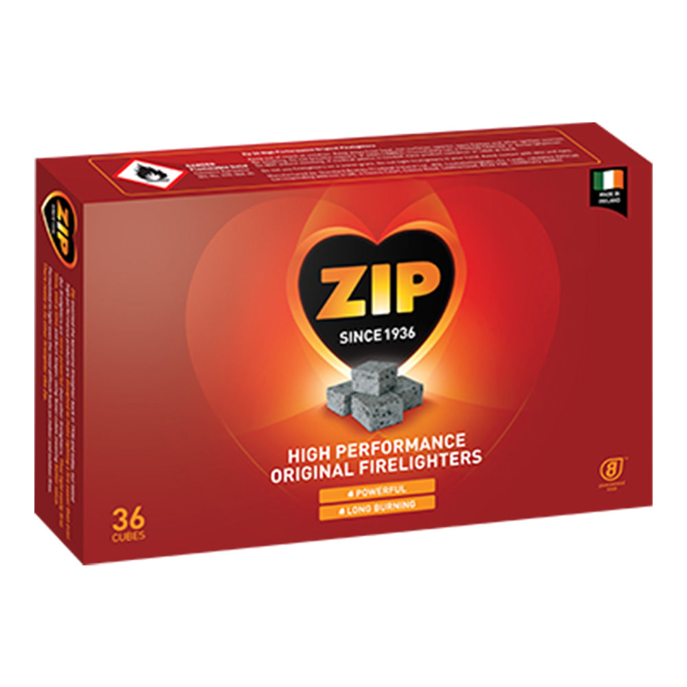 Zip High Performance Block Firelighters - 36 Pack